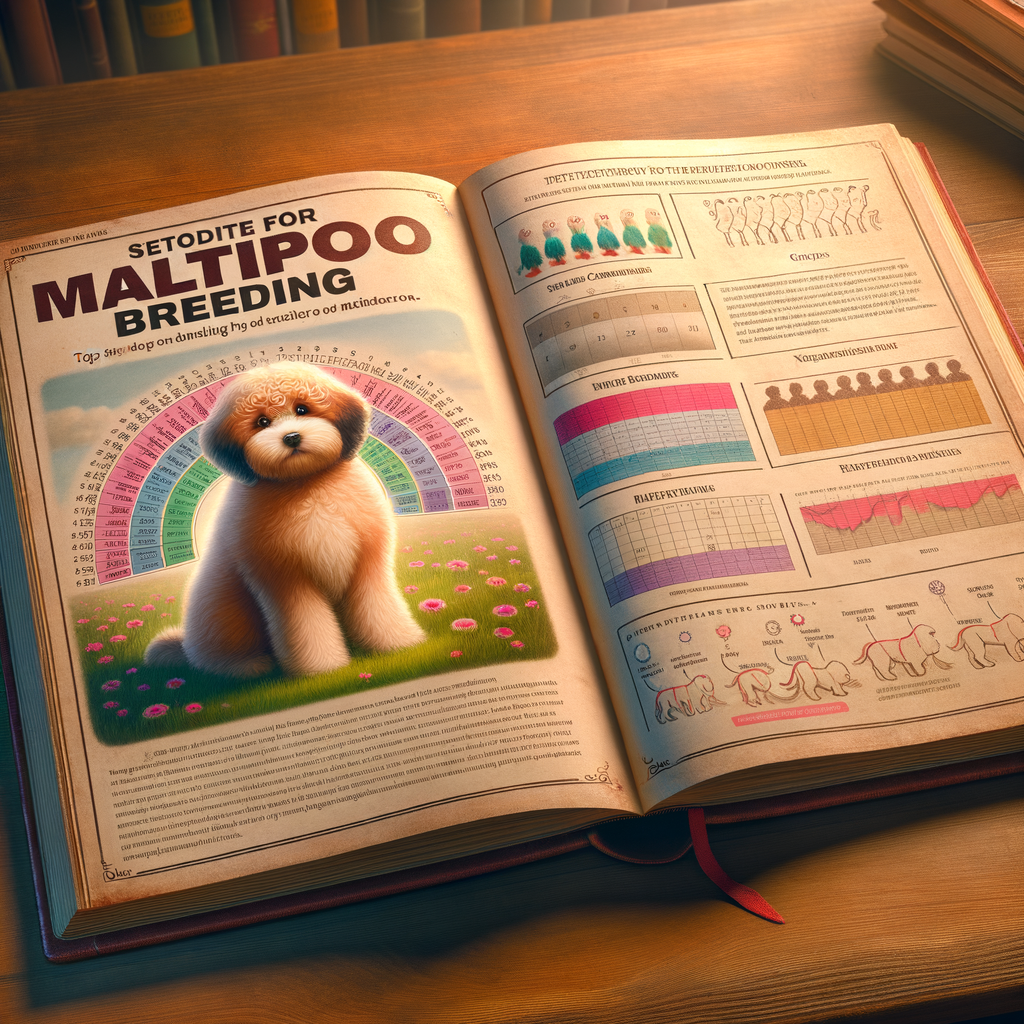 Comprehensive Maltipoo breeding guide with calendar marking best time to breed Maltipoo, chart of Maltipoo breeding cycle, and Maltipoo breeding tips for perfect timing, understanding Maltipoo breeding schedule and reproduction timing.